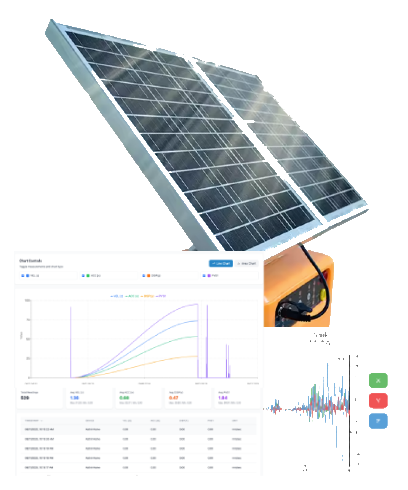 Vibration monitoring equipment